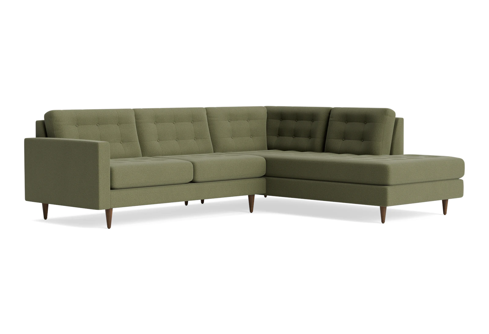 Eliot Sectional with Bumper (2 piece)
